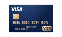 Visa Zahlungsmethode Logo f&uuml;r Legiano Casino